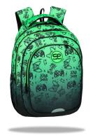 Opakowanie Plecak szkolny Coolpack Fast Game Over Gradient Green