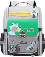 Opakowanie Plecak szkolny Dinozaur szary 21L