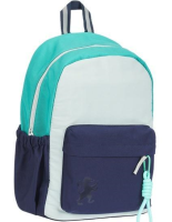 Plecak szkolny Funky turkusowo-granatowy OXFORD. Wydawca: Oxford. SmakLiter.pl Opakowanie Plecak szkolny Funky turkusowo-granatowy OXFORD