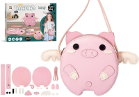 Plecak twórczy torebka Świnka. Wydawca: Pro Kids. SmakLiter.pl Opakowanie Plecak twórczy torebka Świnka