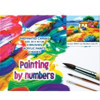 Opakowanie Płótno malarskie ze szkicem do pomalowania 30x40 CM 89644 CENTRUM