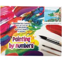 Opakowanie Płótno malarskie ze szkicem do pomalowania 40x50 CM 89686 CENTRUM