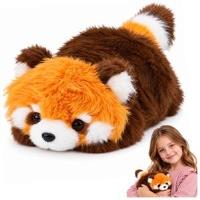 Opakowanie Pluszowa panda rudo brązowa 16cm