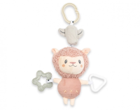 Pluszowa wisząca zabawka New Baby Lama. Wydawca: Baby Mix. SmakLiter.pl Opakowanie Pluszowa wisząca zabawka New Baby Lama