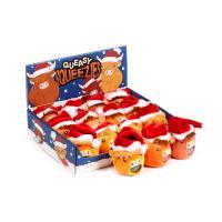 Pluszowa zabawka do ściskania  Christmas Hat Highland Coo 1szt.mix XTY1041. Wydawca: PUCKATOR EUROPEAN DISTRIBUTION CENTRE. SmakLiter.pl Opakowanie Pluszowa zabawka do ściskania  Christmas Hat Highland Coo 1szt.mix XTY1041