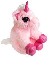 Pluszowy Jednorożec siedzący z dźwiękiem. Wydawca: Norimpex. SmakLiter.pl Opakowanie Pluszowy Jednorożec siedzący z dźwiękiem