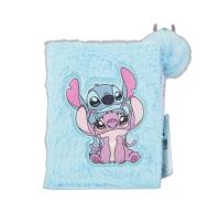 Opakowanie Pluszowy notes z długopisem pomponem-Disney Stitch