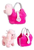 Pluszowy Pies pudel różowy w torebce. Wydawca: Norimpex. SmakLiter.pl Opakowanie Pluszowy Pies pudel różowy w torebce