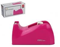 Podajnik do taśmy klejącej Rio różowy DELI. Wydawca: DELI. SmakLiter.pl Opakowanie Podajnik do taśmy klejącej Rio różowy DELI