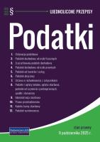 Podatki - 9.10.2025. Autor:   Praca zbiorowa. SmakLiter.pl Okładka książki Podatki - 9.10.2025