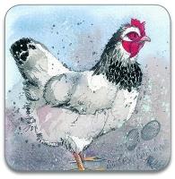 Podkładka pod kubek C81 Kura Sussex. Wydawca: Alex Clark. SmakLiter.pl Opakowanie Podkładka pod kubek C81 Kura Sussex