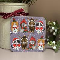 Opakowanie Podkładka pod kubek Świąteczne koty Święta