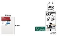 Podobrazie 20x30x1,5cm 280G/m2. Wydawca: Artix. SmakLiter.pl Opakowanie Podobrazie 20x30x1,5cm 280G/m2