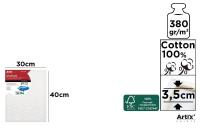 Podobrazie 30x40x3,5cm 380G/m2. Wydawca: Artix. SmakLiter.pl Opakowanie Podobrazie 30x40x3,5cm 380G/m2