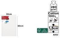 Podobrazie 30x60x1,5cm 280G/m2. Wydawca: Artix. SmakLiter.pl Opakowanie Podobrazie 30x60x1,5cm 280G/m2