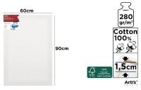 Podobrazie 60x90x1,5cm 380G/m2. Wydawca: Artix. SmakLiter.pl Opakowanie Podobrazie 60x90x1,5cm 380G/m2