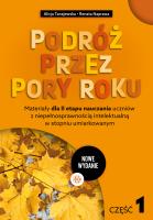 Podróż przez pory roku. Część 1 (nowe wydanie). Autor: Alicja Tanajewska, Naprawa Renata. SmakLiter.pl Okładka książki Podróż przez pory roku. Część 1 (nowe wydanie)