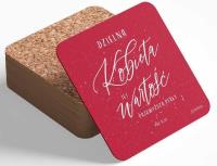 Opakowanie Podstawka korkowa - Dzielna Kobieta