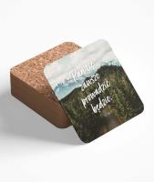 Opakowanie Podstawka korkowa - Pan Cię zawsze - las