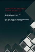 Okładka książki Podstawowe problemy mediolingwistyki. Informacja..