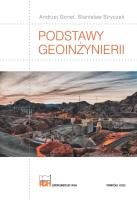 Podstawy geoinżynierii. Autor: Andrzej Gonet, Stanisław Stryczek. SmakLiter.pl Okładka książki Podstawy geoinżynierii