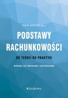 Podstawy rachunkowości - od teorii do praktyki (wydanie VIII) zmienione i uaktualnione. Autor: Piotr Szczypa (red.). SmakLiter.pl Okładka książki Podstawy rachunkowości - od teorii do praktyki (wydanie VIII) zmienione i uaktualnione