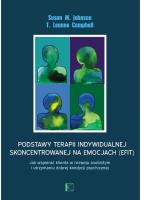 Okładka książki Podstawy terapii indywidualnej skoncentrowanej...