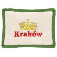 Poduszka Kraków zielona 34x24cm. Wydawca: Beppe. SmakLiter.pl Opakowanie Poduszka Kraków zielona 34x24cm