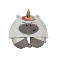 Opakowanie Poduszka podróżna z kapturem Jednorożec Hoodeazzz