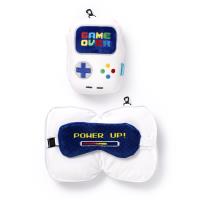 Poduszka podróżna z maską na oczy-Game Over-Relaxeazzz CUSH248. Wydawca: PUCKATOR EUROPEAN DISTRIBUTION CENTRE. SmakLiter.pl Opakowanie Poduszka podróżna z maską na oczy-Game Over-Relaxeazzz CUSH248