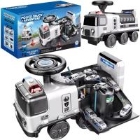 Opakowanie Pojazd policyjny 2w1 jeżdzik, tor