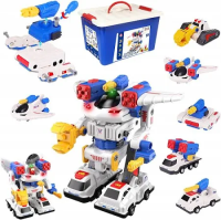 Opakowanie Pojazdy łączone magnetycznie robot 50el