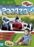 Okładka książki Pojazdy. Pi-bip! Minialbum z naklejkami