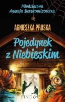 Pojedynek z Niebieskim. Autor: Pruska Agnieszka. SmakLiter.pl Okładka książki Pojedynek z Niebieskim