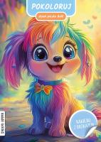 Okładka książki Pokoloruj dzień pieska Belii