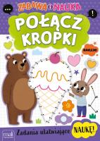 Okładka książki Połącz kropki. Zabawa i nauka