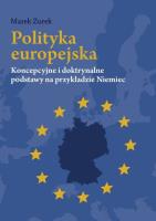 Polityka europejska. Autor: Żurek Marek. SmakLiter.pl Okładka książki Polityka europejska