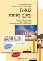 Okładka książki Polski mniej obcy B2 cz.1 Podręcznik + cz.2 Klucz