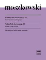 Okładka książki Polskie tańce ludowe op. 55