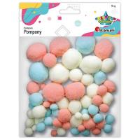 Opakowanie Pompony poliestrowe 10/15/20/25/30mm 15g