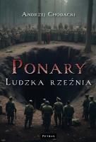 Okładka książki Ponary - ludzka rzeźnia