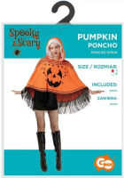 Opakowanie Ponczo dla dorosłych Dynia rozm.S