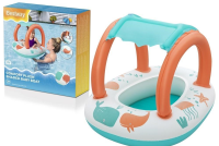 Ponton dmuchany z daszkiem 84x67cm. Wydawca: Bestway. SmakLiter.pl Opakowanie Ponton dmuchany z daszkiem 84x67cm