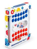 Opakowanie Pop It matematyczny czerwono-niebieski