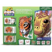Pops 3D Activity Set - Jungle. Wydawca: Crayola. SmakLiter.pl Opakowanie Pops 3D Activity Set - Jungle
