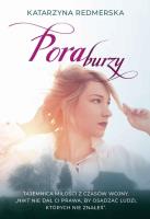 Pora burzy. Autor: Katarzyna Redmerska. SmakLiter.pl Okładka książki Pora burzy