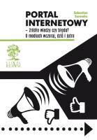 Portal internetowy - źródło wiedzy czy błędu?. Autor: Surendra Sebastian. SmakLiter.pl Okładka książki Portal internetowy - źródło wiedzy czy błędu?