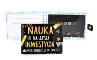 Opakowanie Portfelik Nauka to najlepsza inwestycja