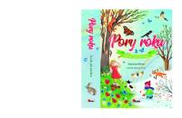 Pory roku z rozkładanymi stronami. Autor: Katarzyna Moryc. SmakLiter.pl Okładka książki Pory roku z rozkładanymi stronami