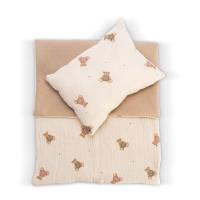 Opakowanie Pościel w misie do łóżeczka dla lalki do 46cm